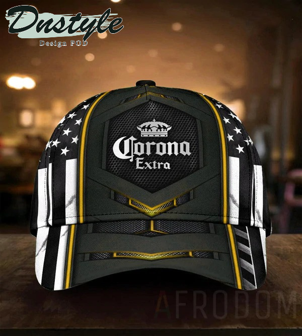 US Flag Corona Extra Beer Classic Cap