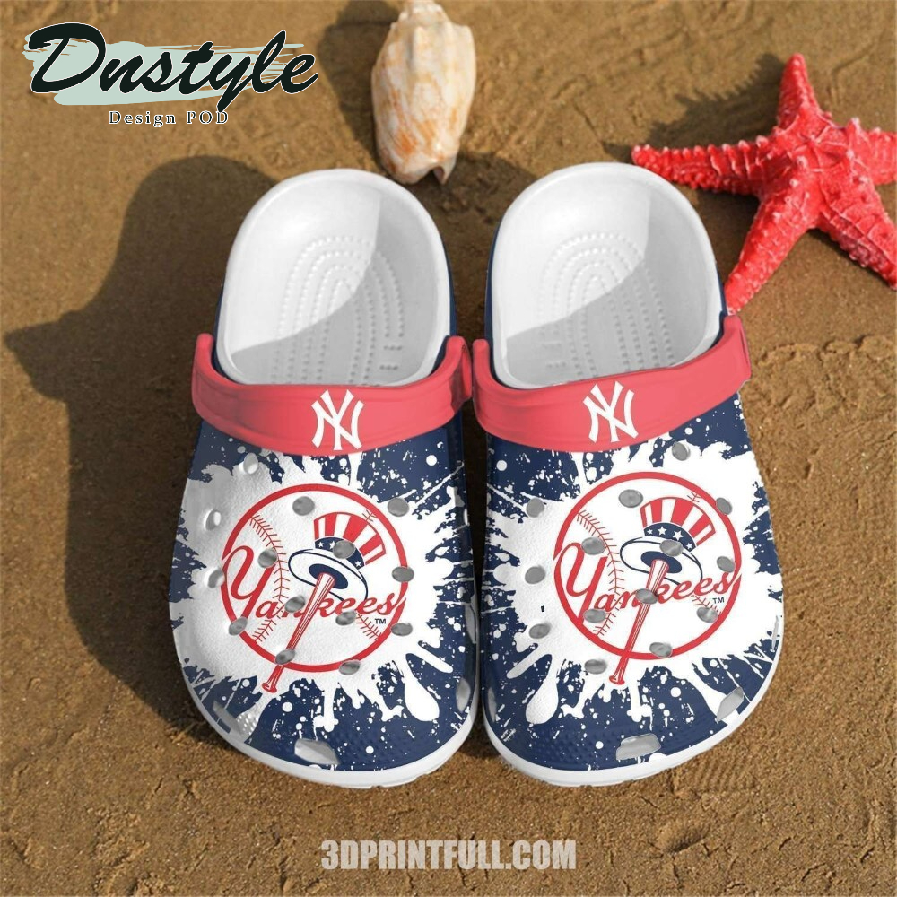 New York Yankees MLB Crocs Crocband Clogs