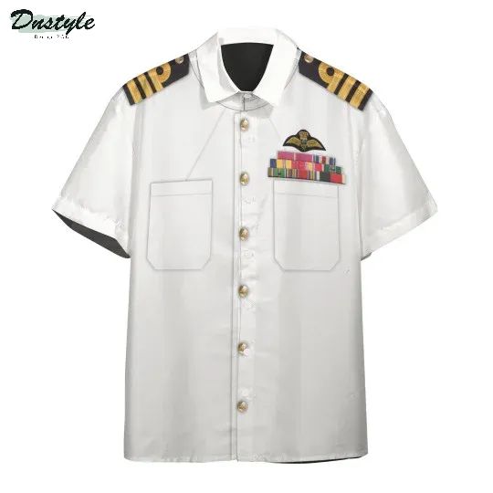 White Uniforms Of The Royal Navy Hawaiian Shirt