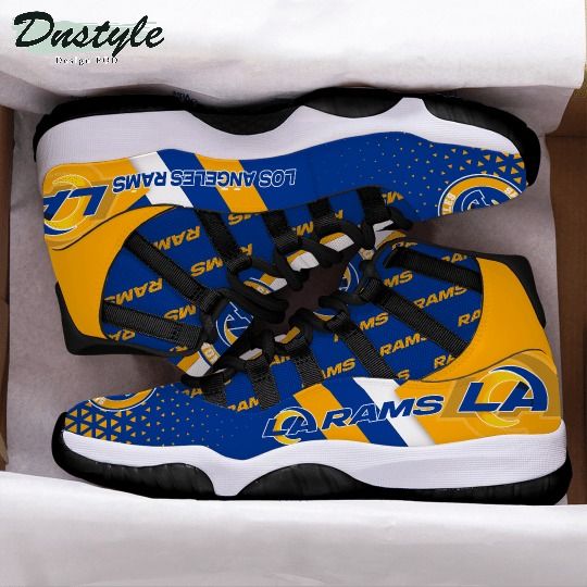 Los Angeles Rams Air Jordan 11 Shoes Sneaker