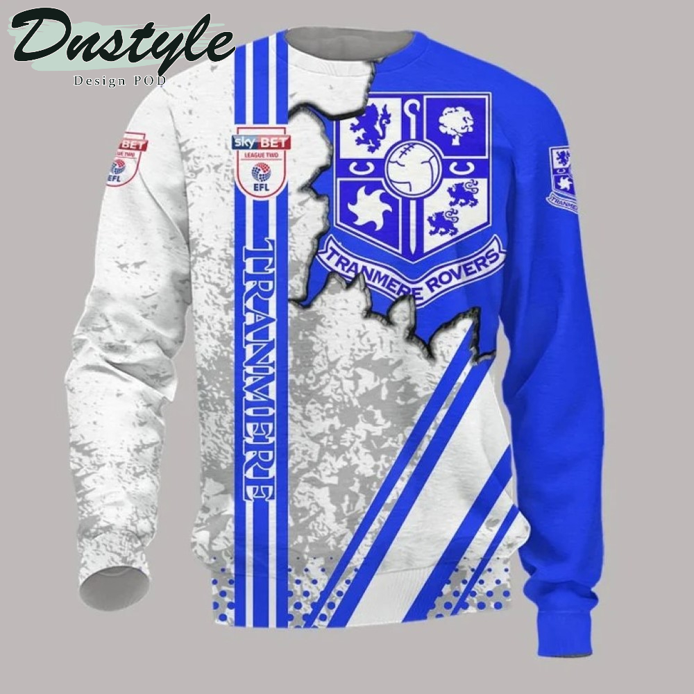 Tranmere Rovers 3d All Over Printed Hoodie