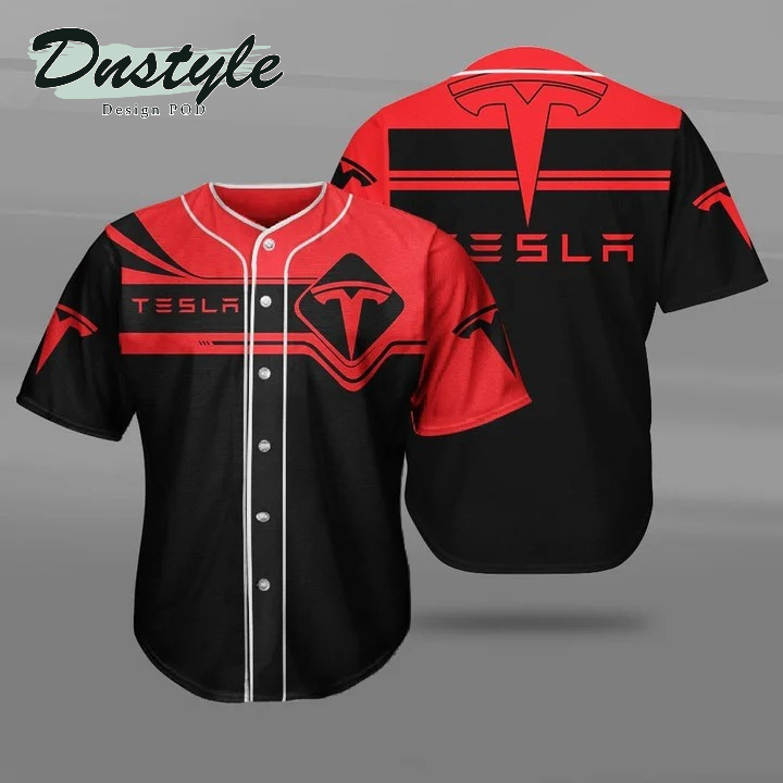 Tesla 3d Baseball Jersey