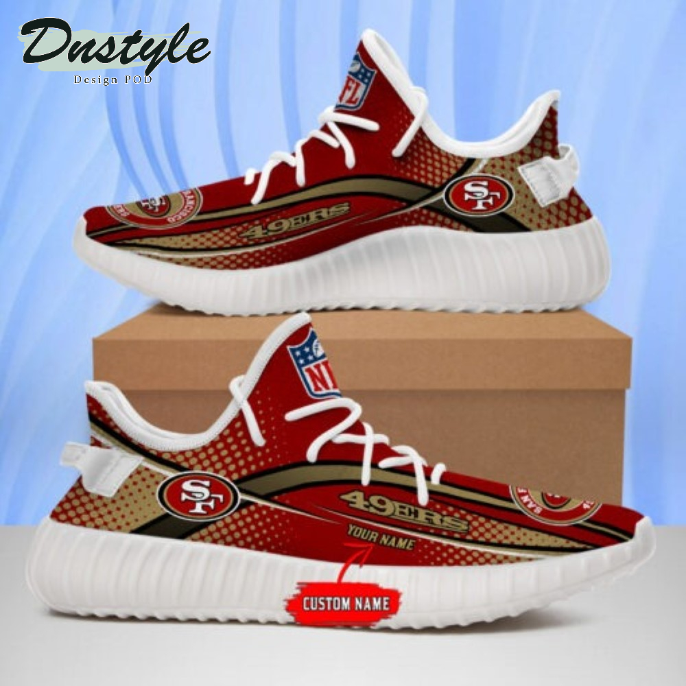 San Francisco 49ers Personalized Yeezy Boots Sneakers