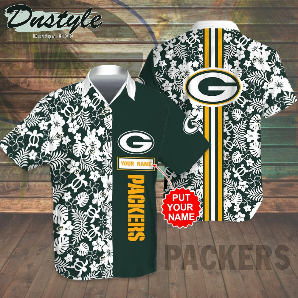 Personalized Green Bay Packers Hawaiian Shirt And Short