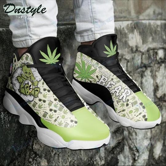 420 Weed Bear Marijuana Cannabis Air Jordan 13 Shoes Sneaker