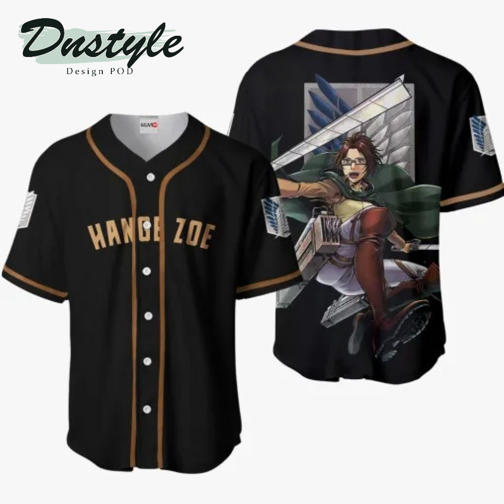 Hange Zoe Anime Baseball Jersey