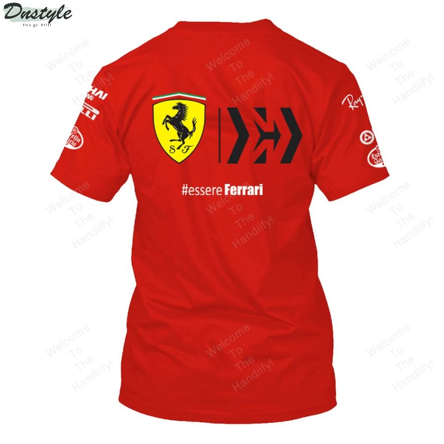 Carlos Sainz Ferrari Mission Winnow Overprint 3D Hoodie