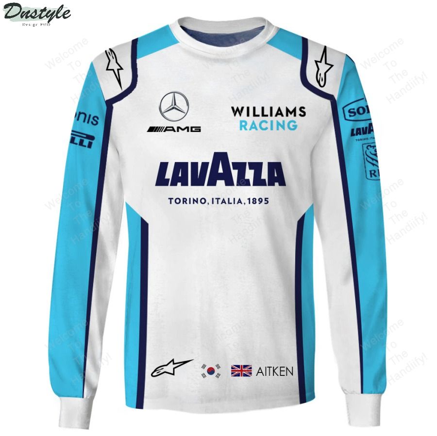Lavazza Williams Racing All Overprint 3D Hoodie