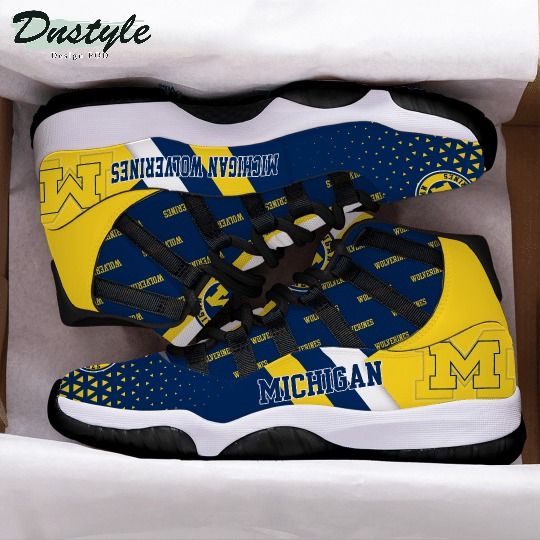 Michigan Wolverines Air Jordan 11 Shoes Sneaker