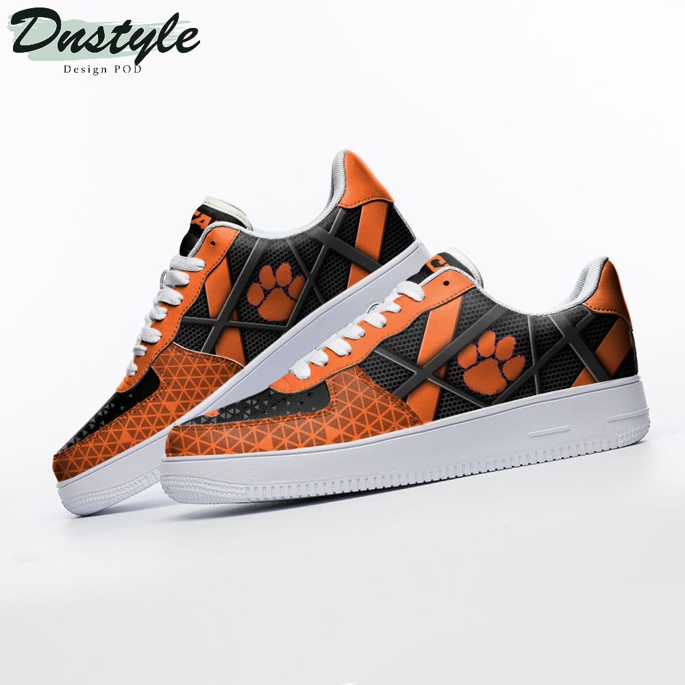 Clemson Tigers NCAA Air Force 1 Shoes Sneaker