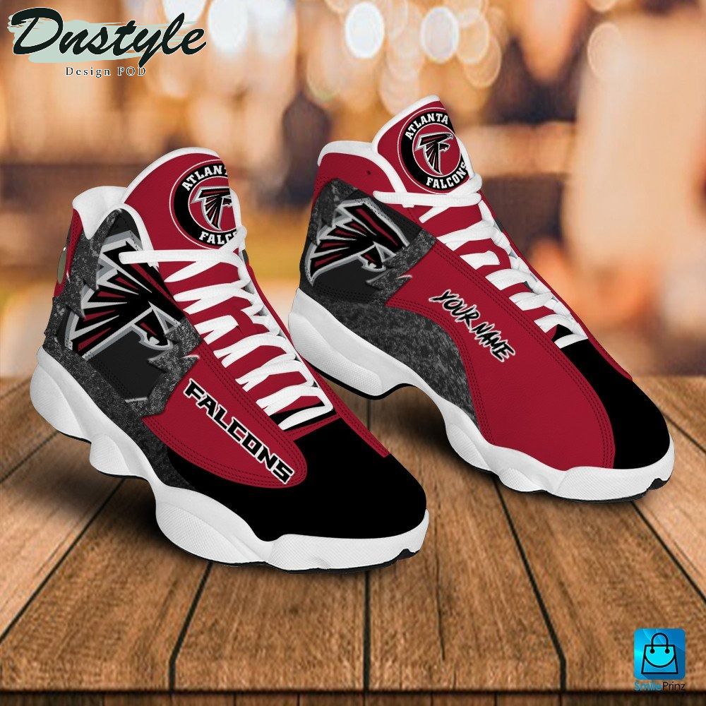 Atlanta Falcons Custom Name Air Jordan 13 Shoes Sneaker