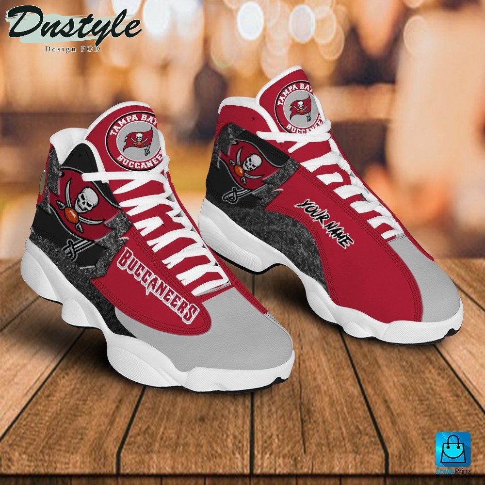 Tampa Bay Buccaneers Custom Name Air Jordan 13 Shoes Sneaker