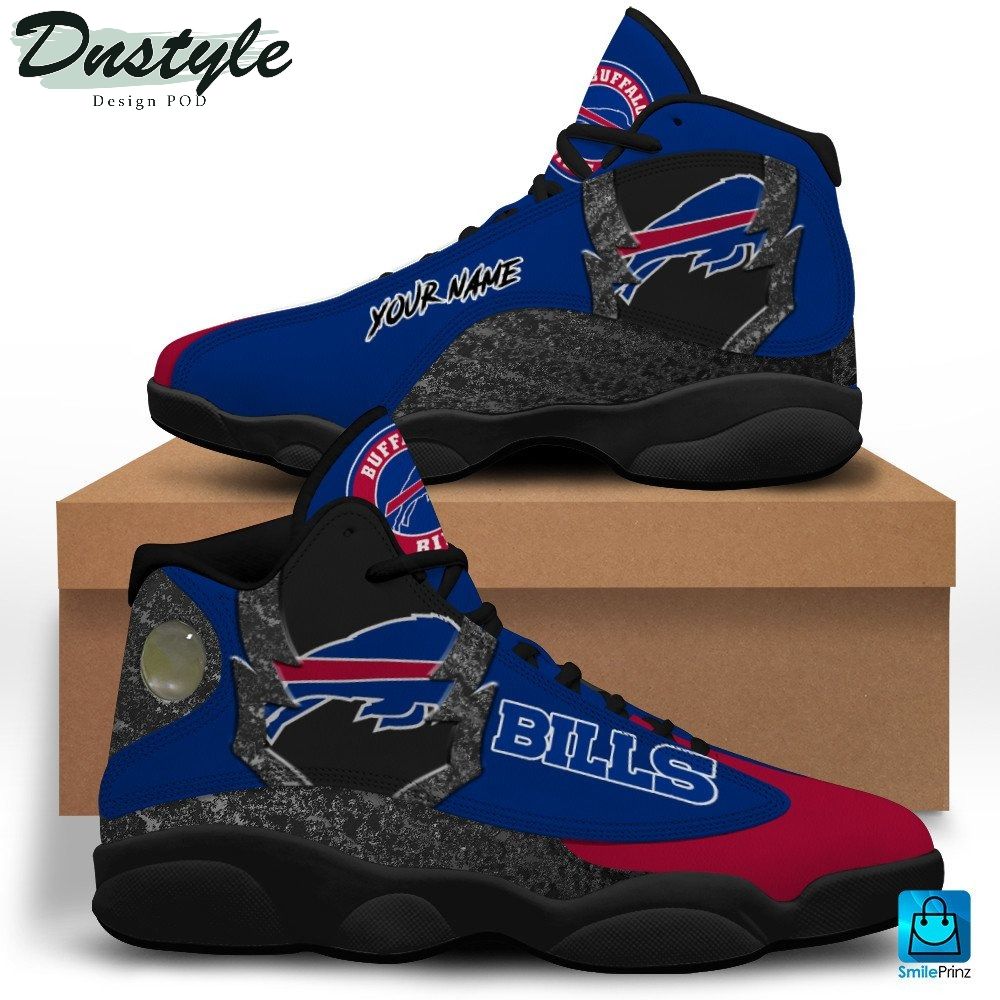 Buffalo Bills Custom Name Air Jordan 13 Shoes Sneaker