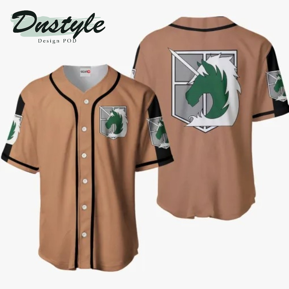 Police Brigade Anime Baseball Jersey