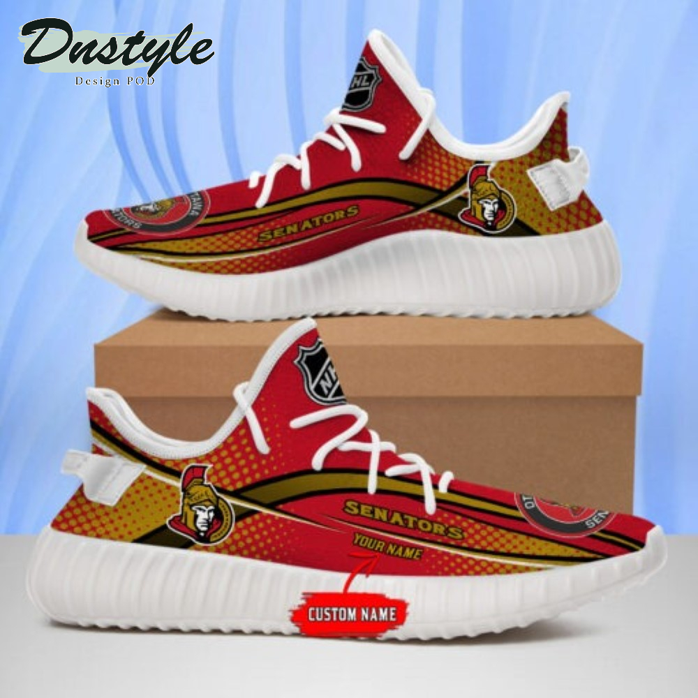 Ottawa Senators Personalized Yeezy Boots Sneakers