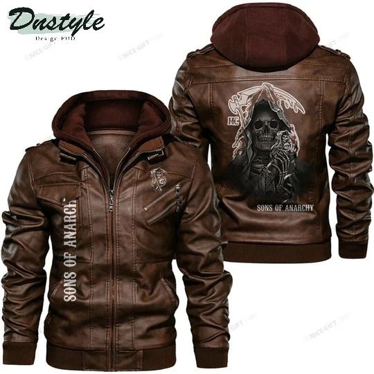 Sons Of Anarchy skull leather jacket