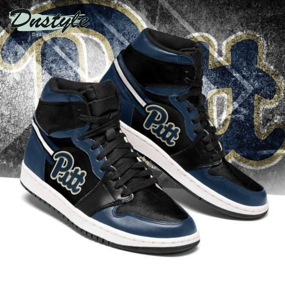 Pittsburgh Panthers NCAA Air Jordan High Top Sneaker