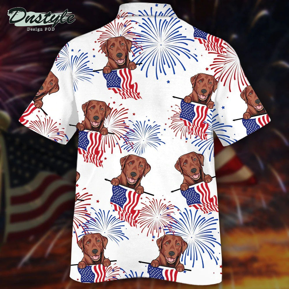 Labrador Retriever Independence Day Is Coming Hawaiian Shirt