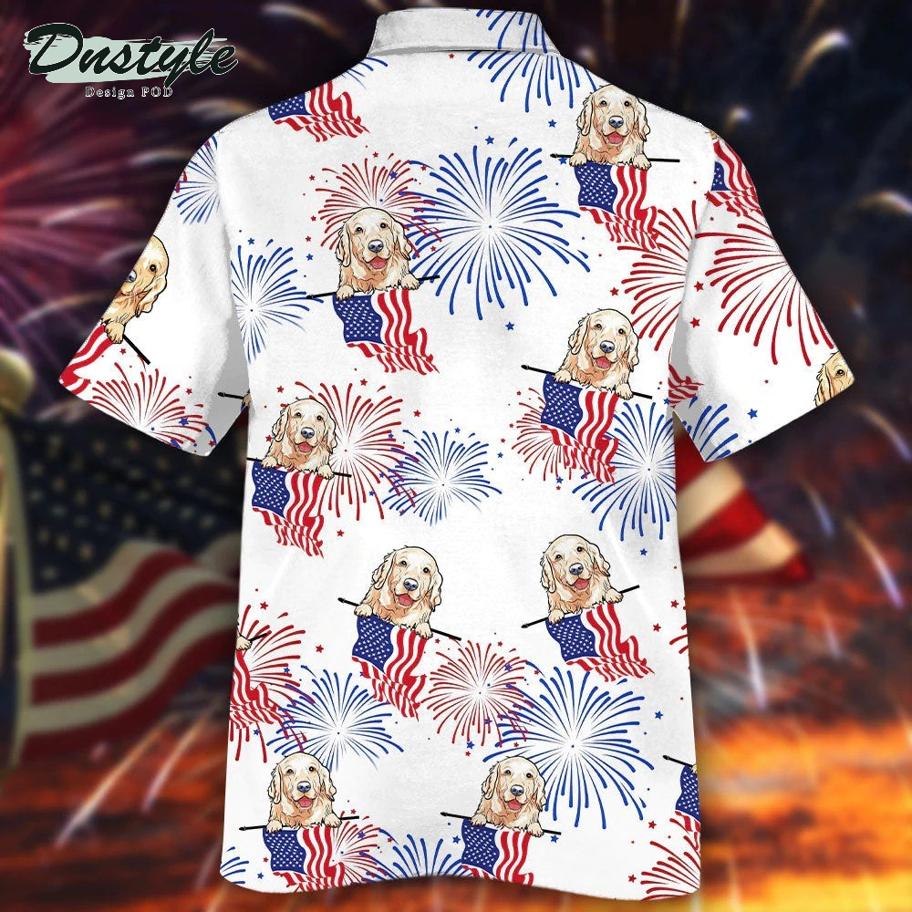 Golden Independence Day Is Coming Hawaiian Shirt