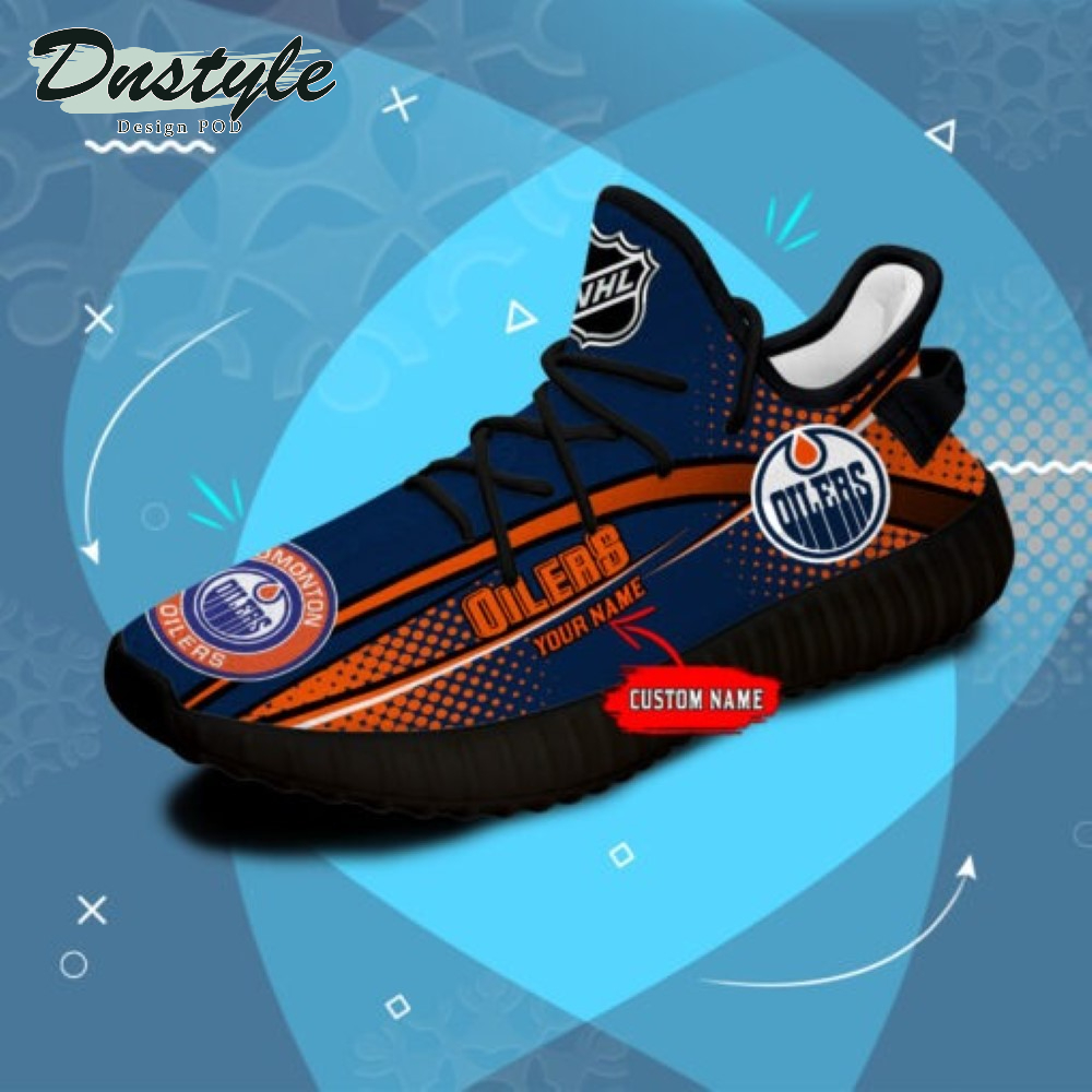Edmonton Oilers Personalized Yeezy Boots Sneakers