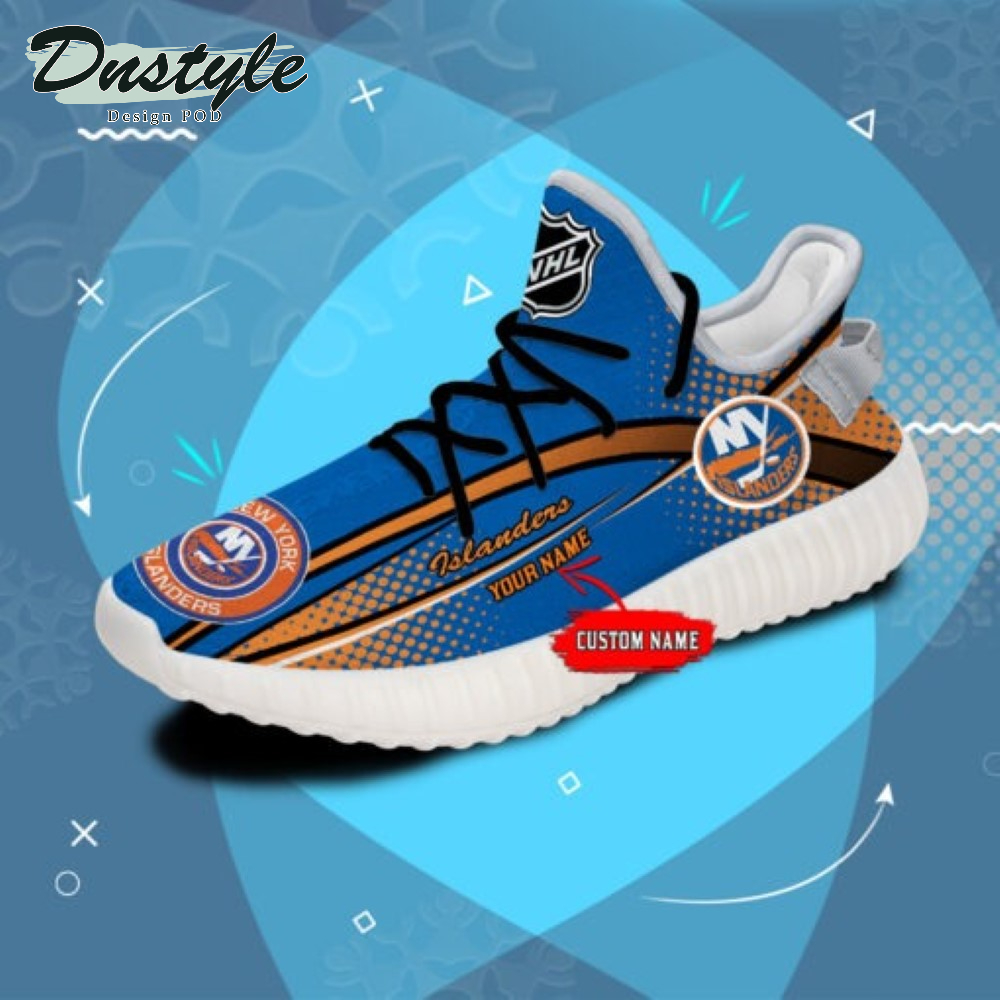 New York Islanders Personalized Yeezy Boots Sneakers