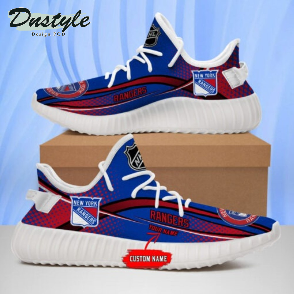 New York Rangers Personalized Yeezy Boots Sneakers