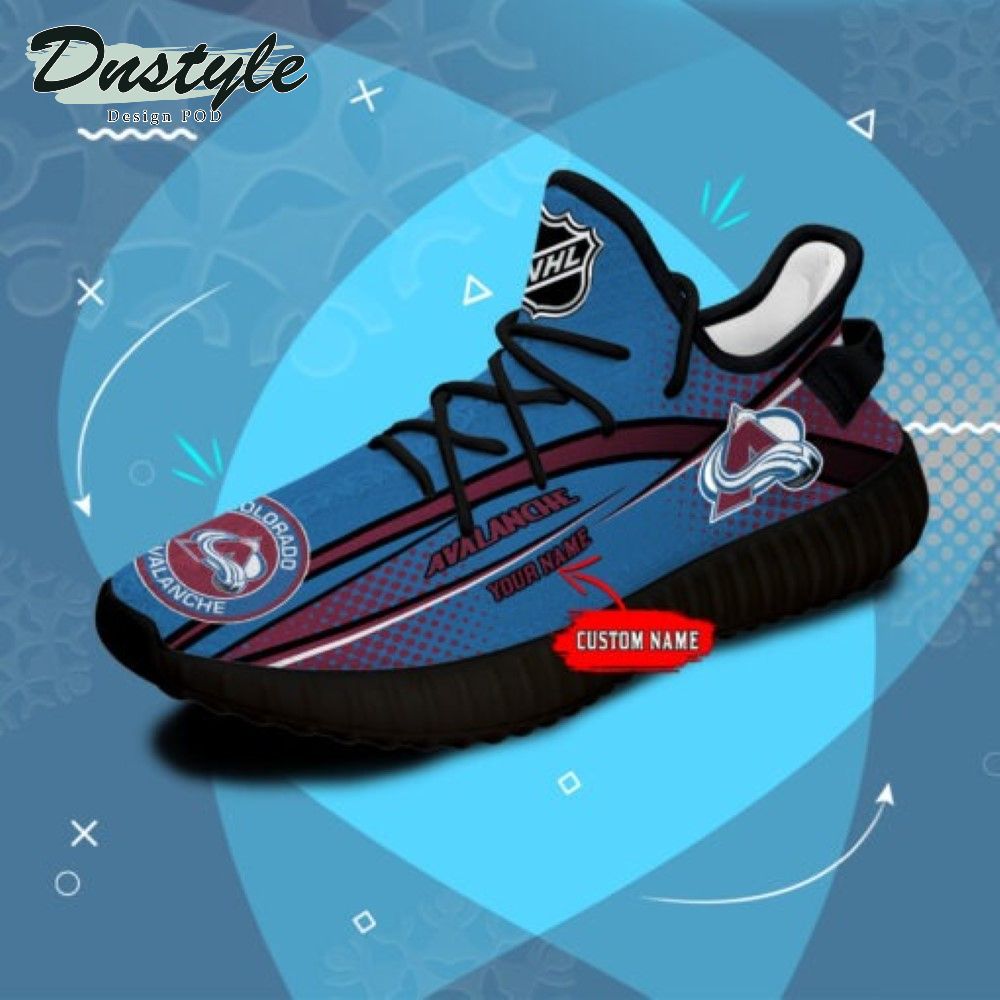 Colorado Avalanche Personalized Yeezy Boots Sneakers