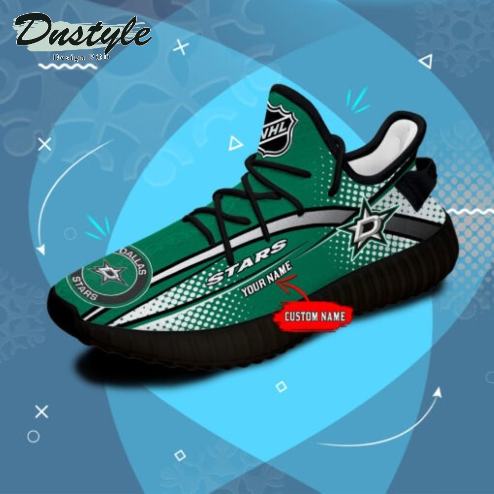 Dallas Stars Personalized Yeezy Boots Sneakers