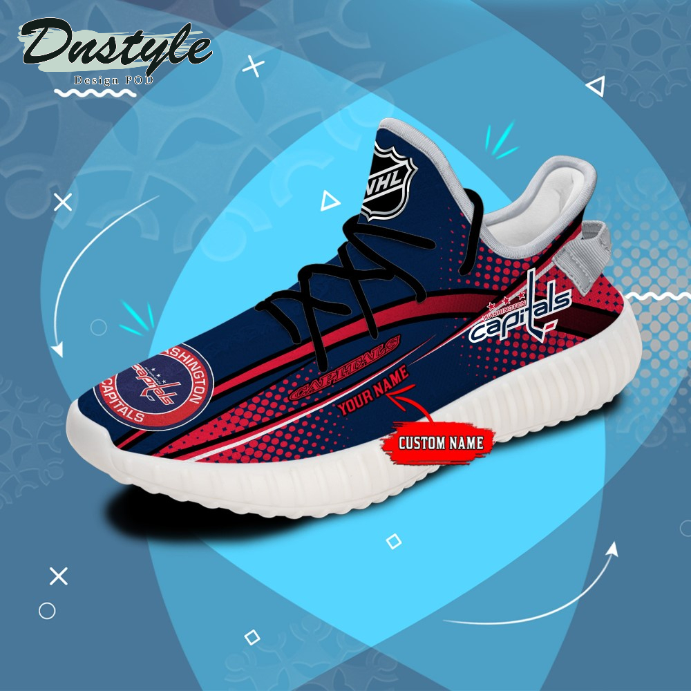 Washington Capitals Personalized Yeezy Boots Sneakers