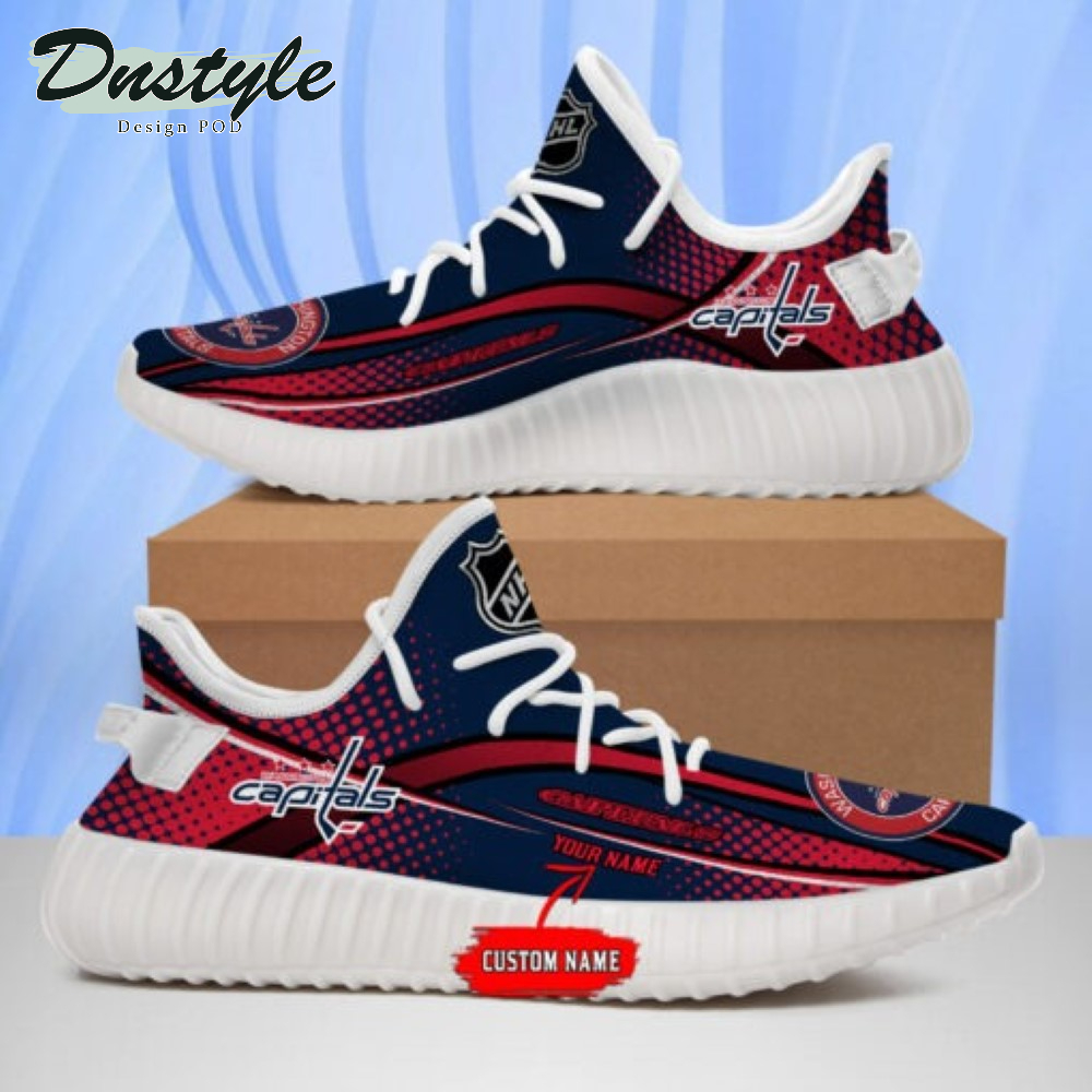 Washington Capitals Personalized Yeezy Boots Sneakers