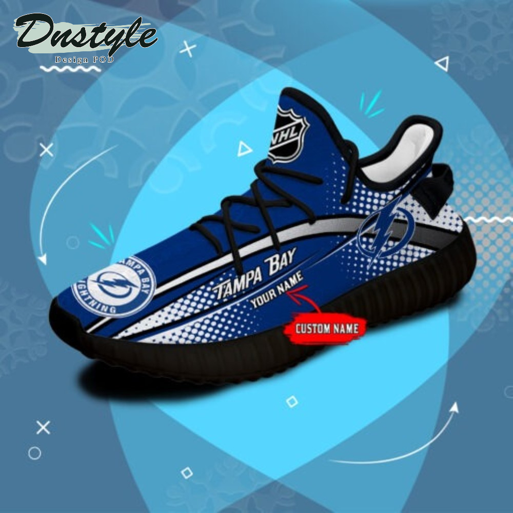 Tampa Bay Lightning Personalized Yeezy Boots Sneakers