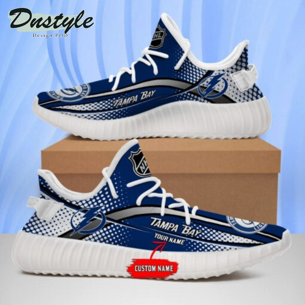 Tampa Bay Lightning Personalized Yeezy Boots Sneakers