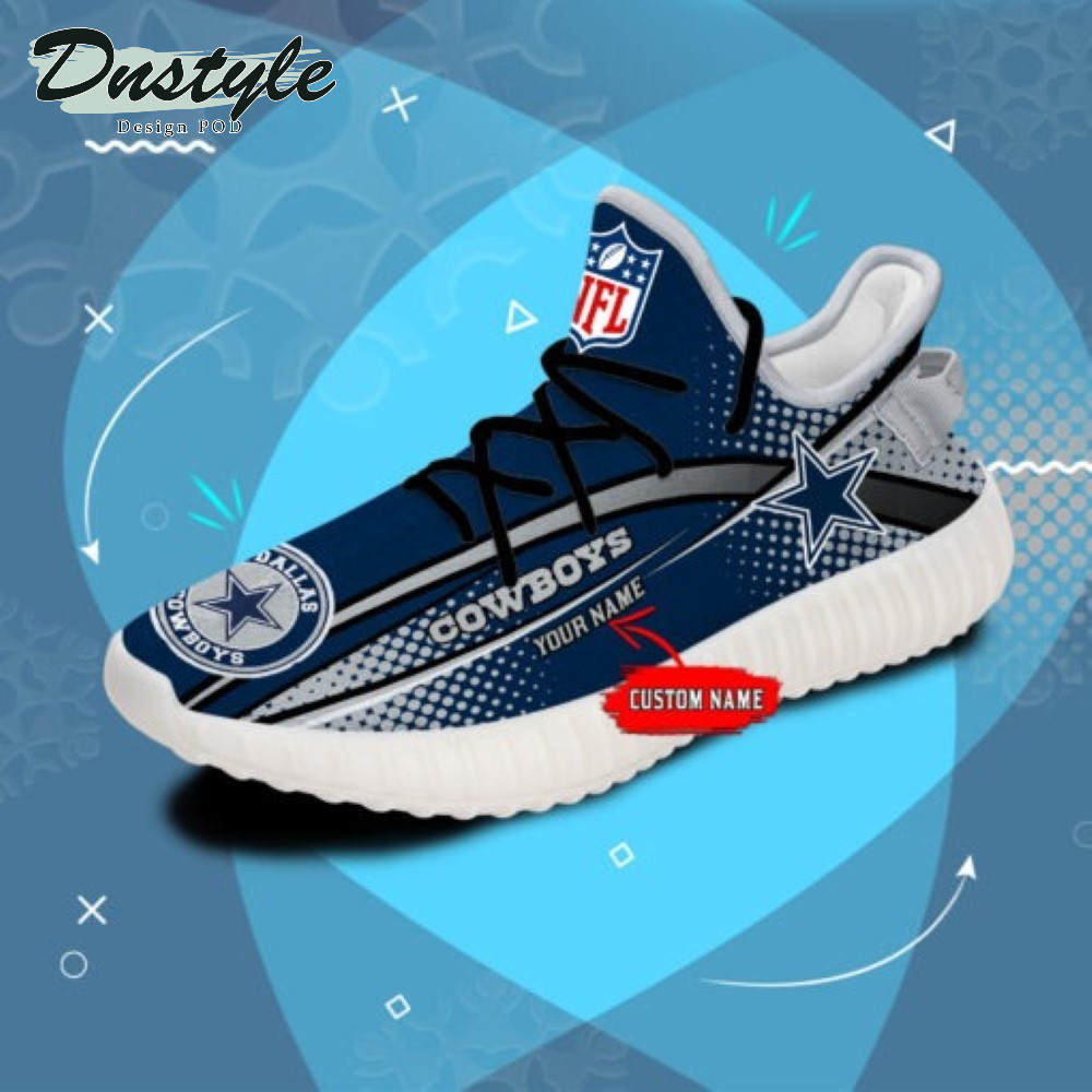 Dallas Cowboys Personalized Yeezy Boots Sneakers