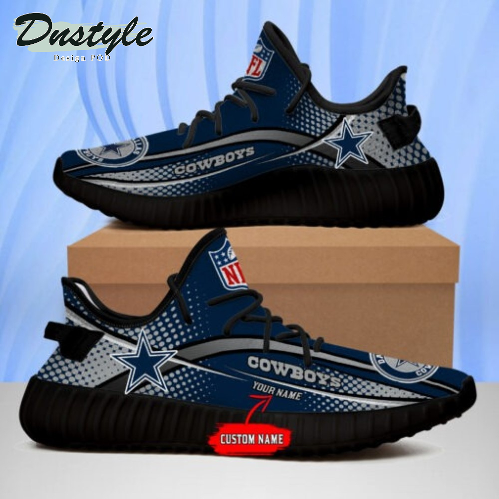 Dallas Cowboys Personalized Yeezy Boots Sneakers