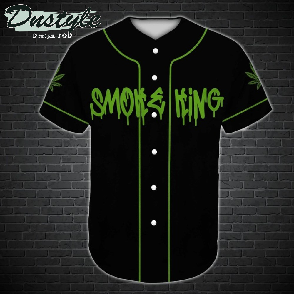 Smoke King Weed Baseball Jersey