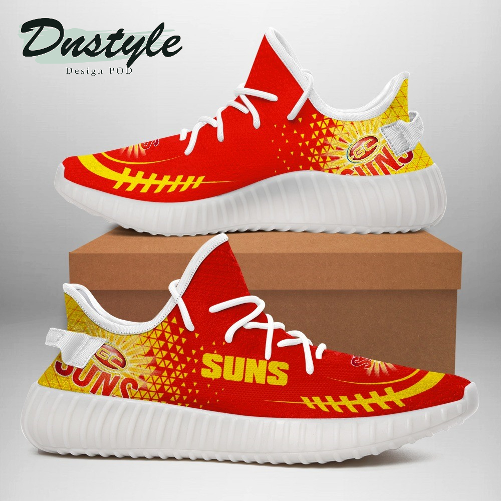 Gold Coast Suns AFL Yeezy Shoes Sneakers