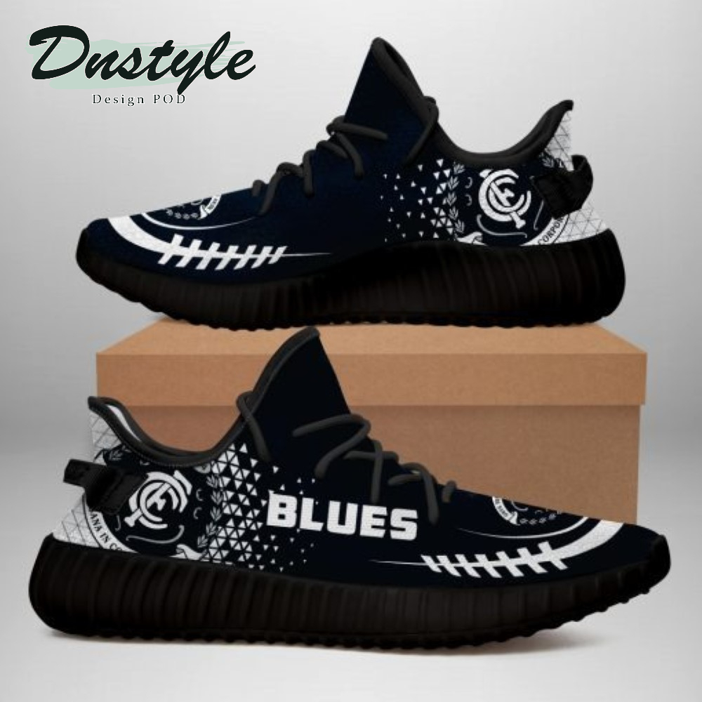 Carlton Blues AFL Yeezy Shoes Sneakers
