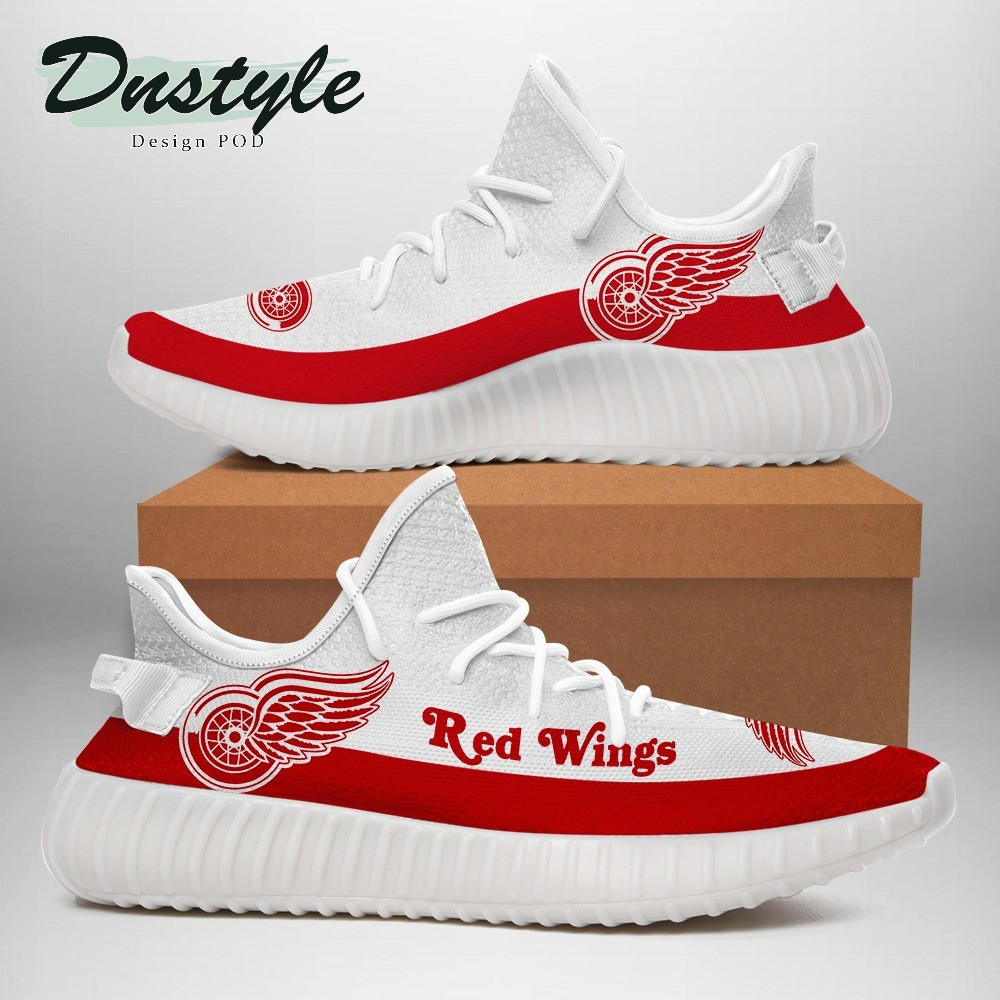 NHL Detroit Red Wings Yeezy Shoes Sneakers