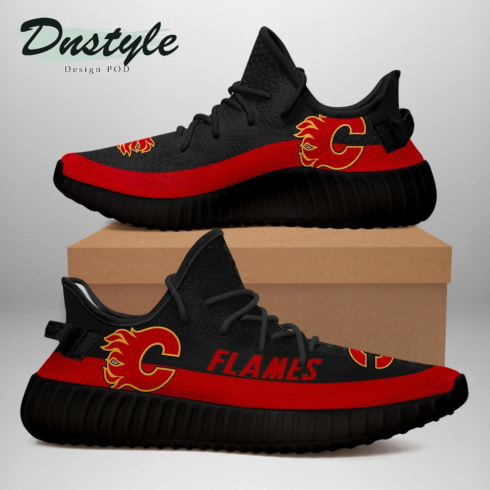 NHL Calgary Flames Yeezy Shoes Sneakers