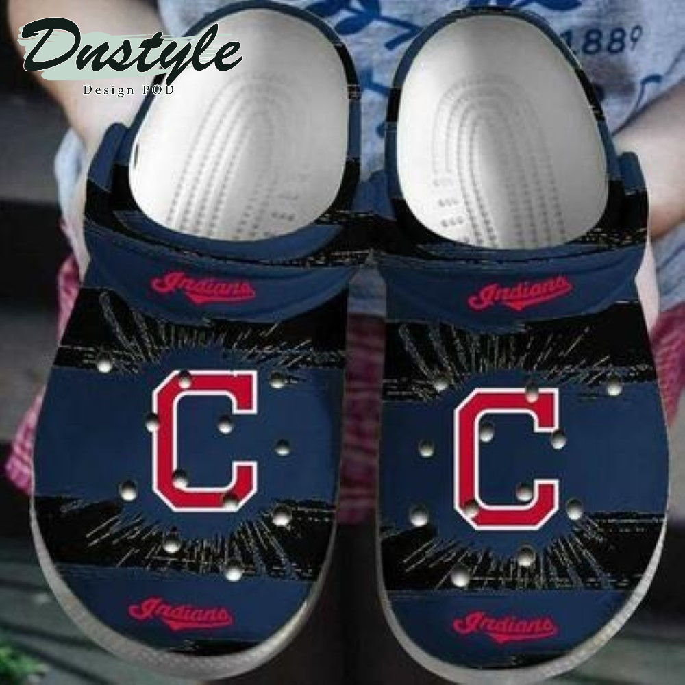 Cleveland Indians Personalized Crocs Crocband Clogs