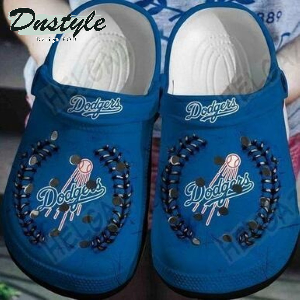 Los Angeles Dodgers Personalized Crocs Crocband Clogs