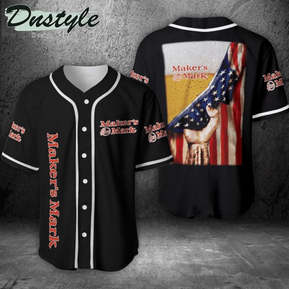 Maker's Mark Baseball Jersey