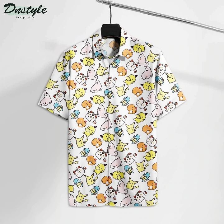 Pokemon Cute Hawaiian Shirt