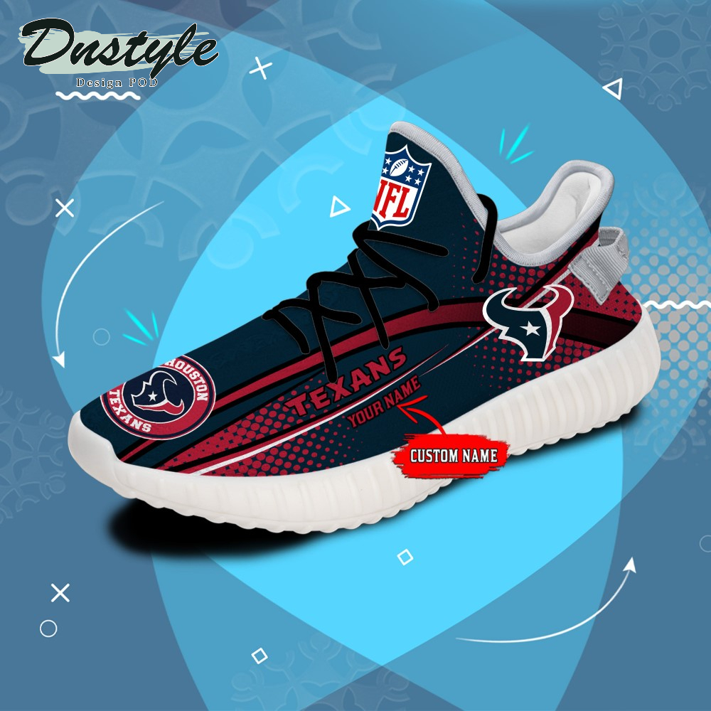 Houston Texans Personalized Yeezy Boots Sneakers