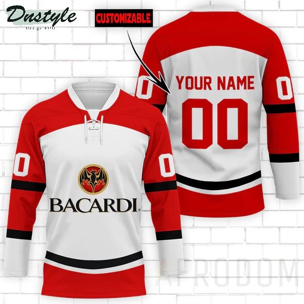 Bacardi Personalized Hockey Jersey
