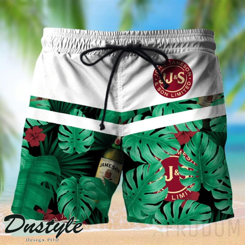 Personalized Tropical Jameson Hawaiian Shirt And Short