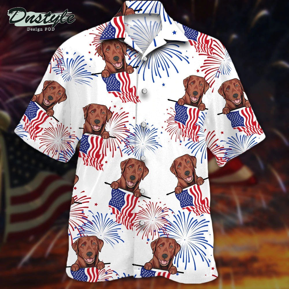 Labrador Retriever Independence Day Is Coming Hawaiian Shirt