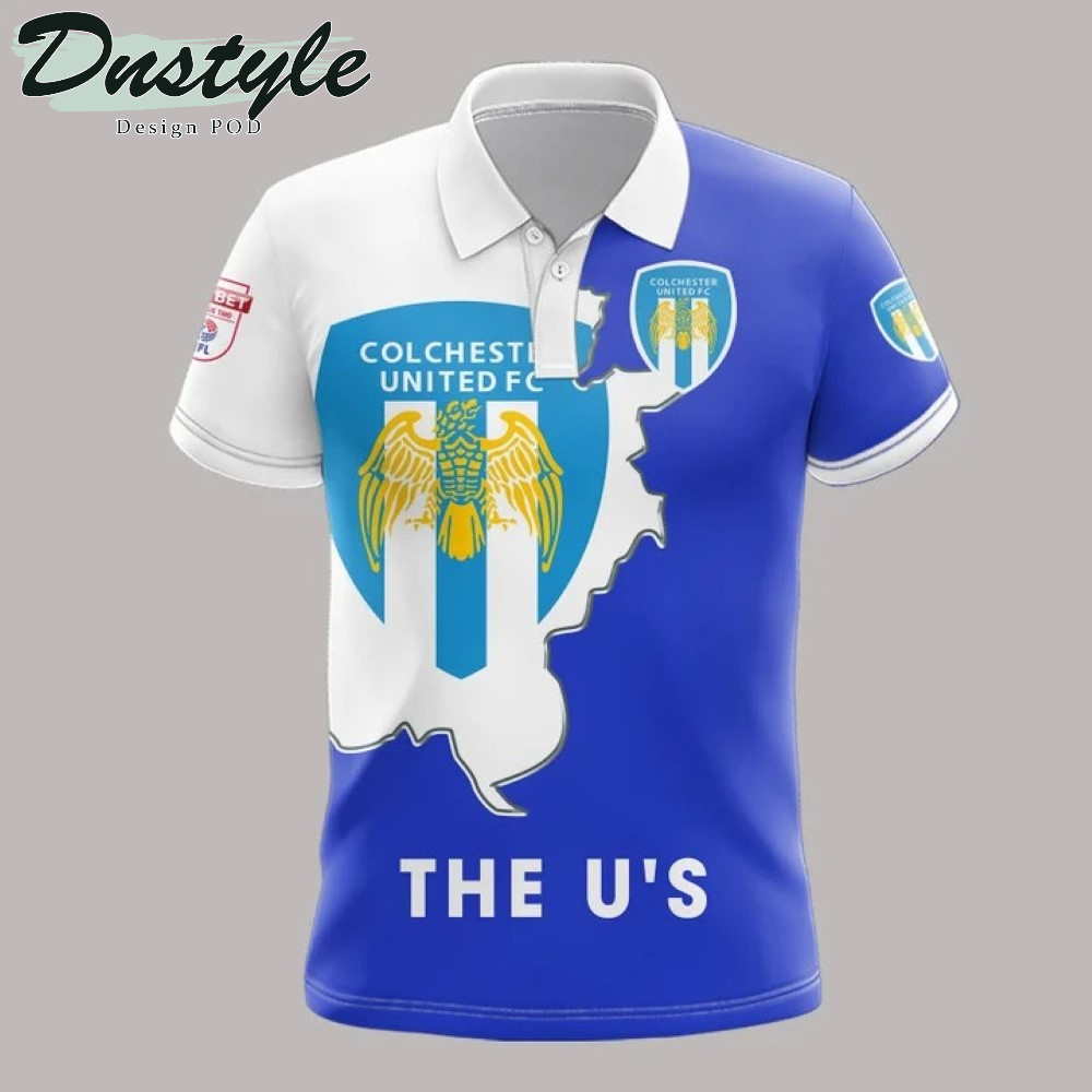 Colchester United 3d All Over Printed Hoodie