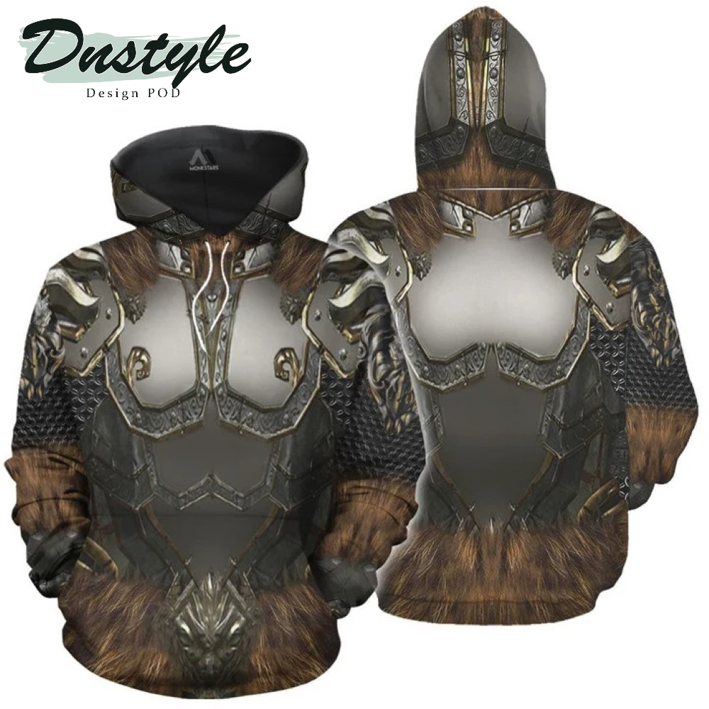 King Varian Wrynn Armor 3D All Over Printed Hoodie