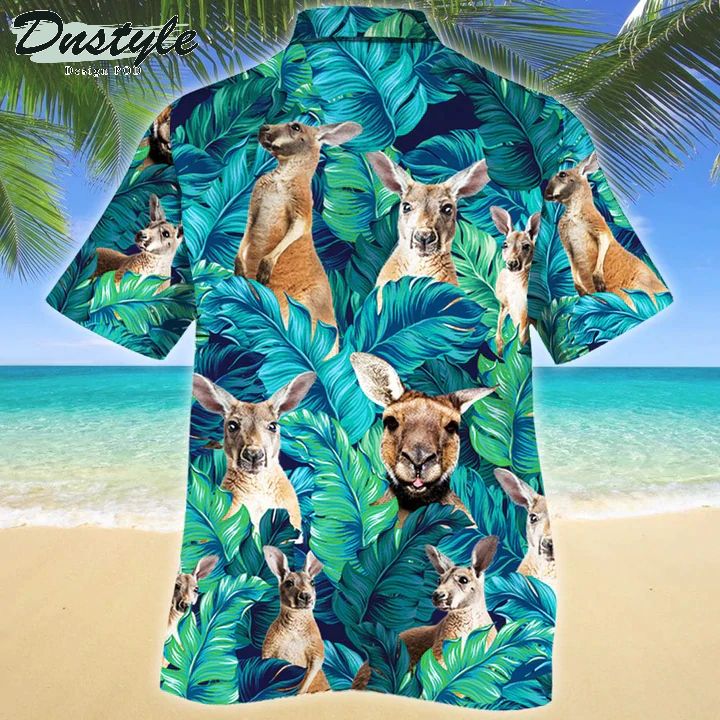 Kangaroo Lovers Gift Hawaiian Shirt